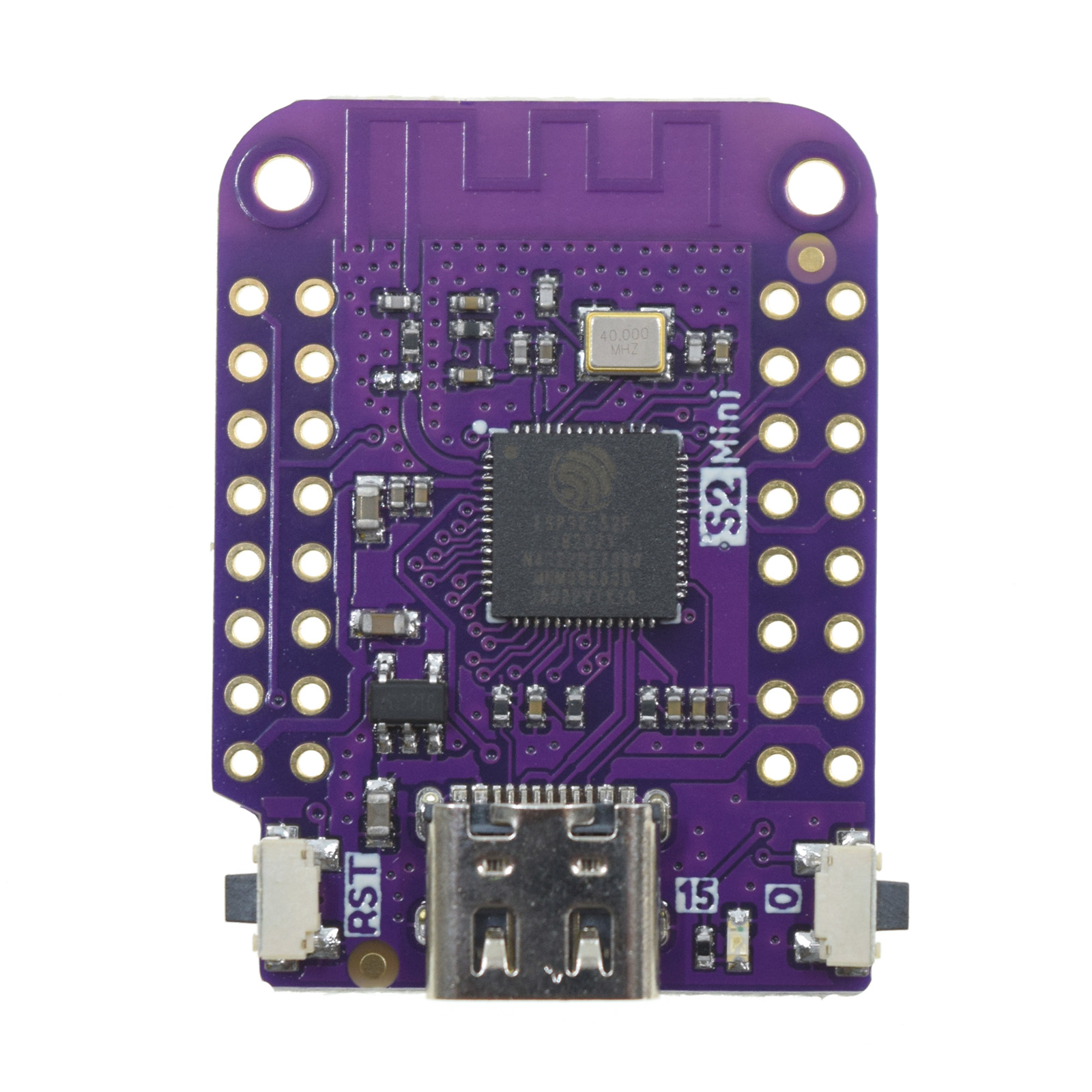 Wemos S2 Mini - Front